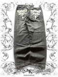 Southpole Silver Tab Baggy Pants with Embroidered Sigil Back Pockets