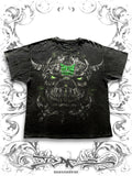 Tapout MPS 2000s Green Bull Grunge Shirt