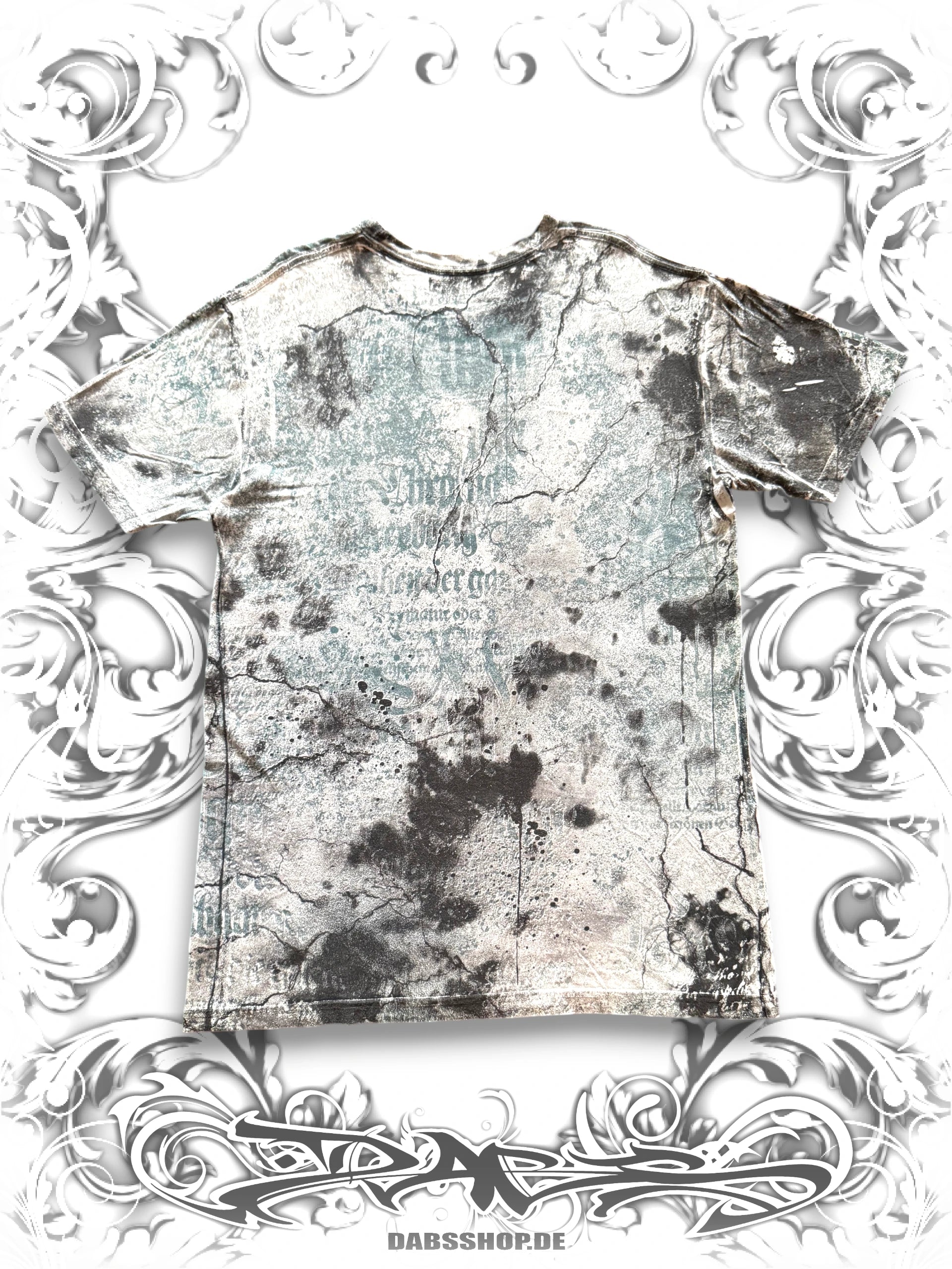 Affliction Bamboo Series Crying Angel 2000s Grunge Shirt