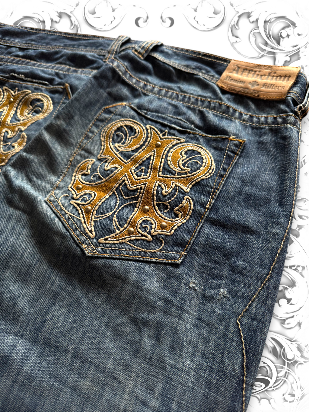 Affliction Denim Killers 2000s Flared Pants