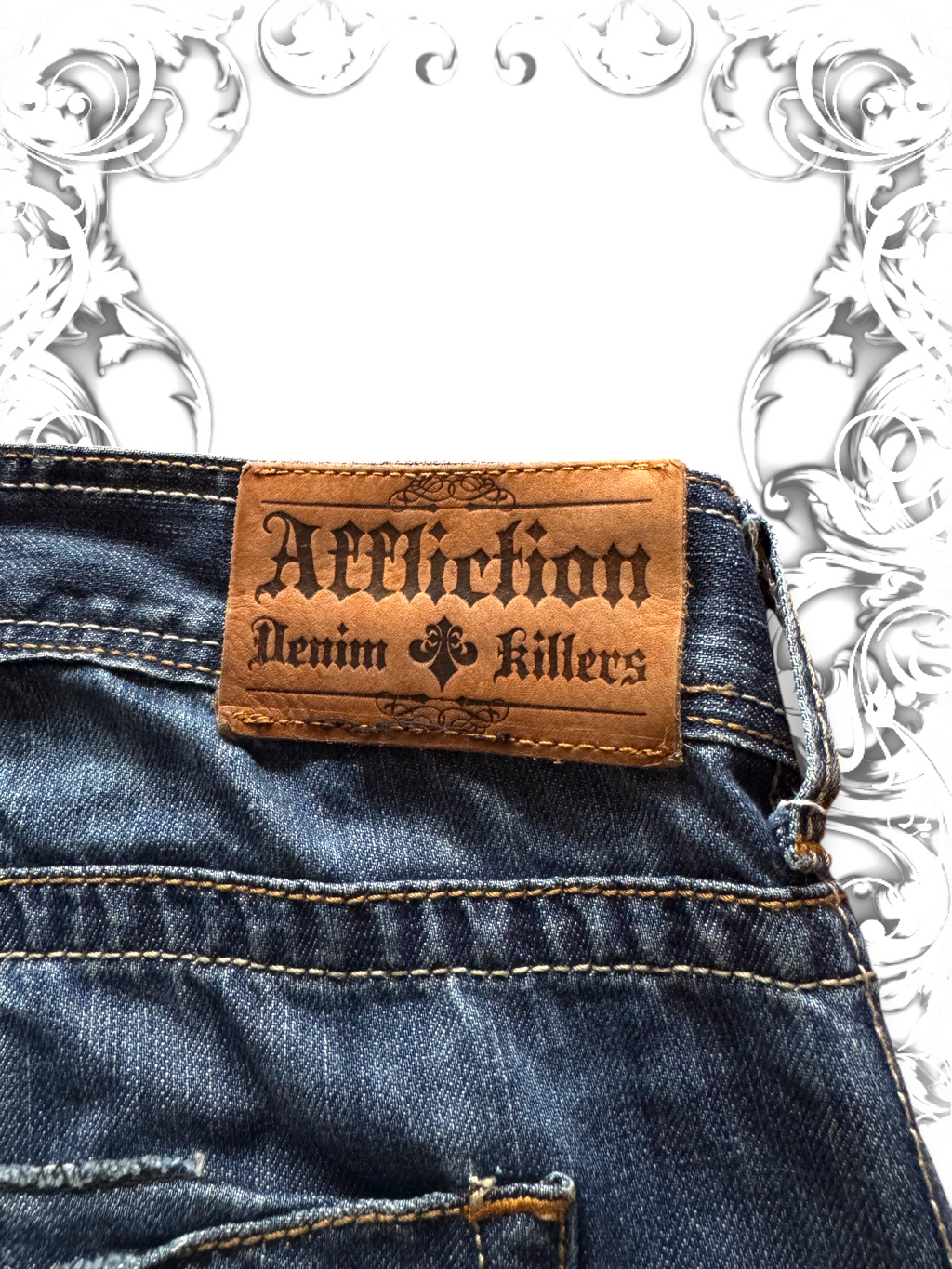 Affliction Denim Killers 2000s Flared Pants