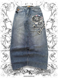 Akademiks Baggy y2k Skull Pants