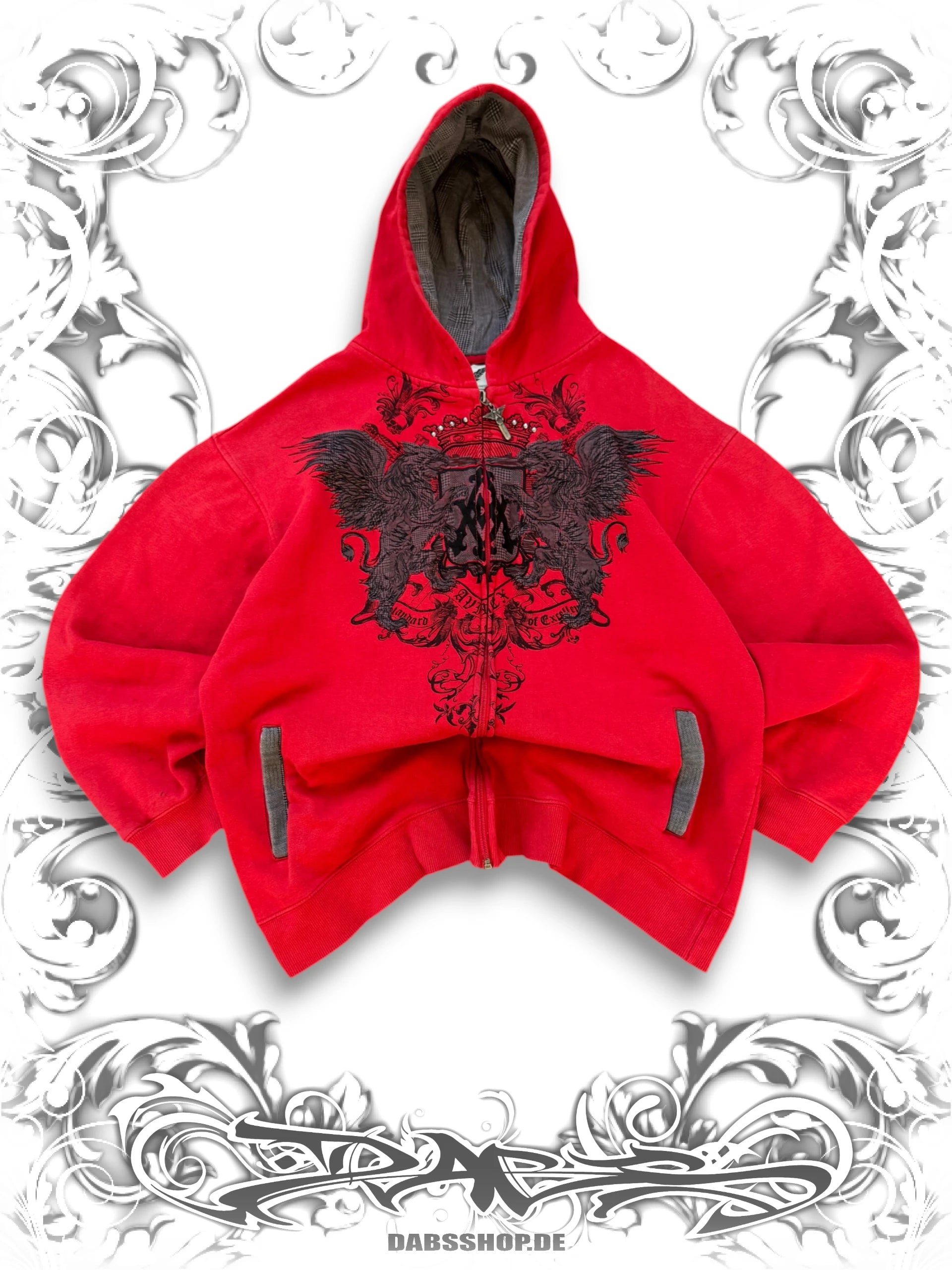 Avirex Royal 2000s Embroidered Zip Hoodie