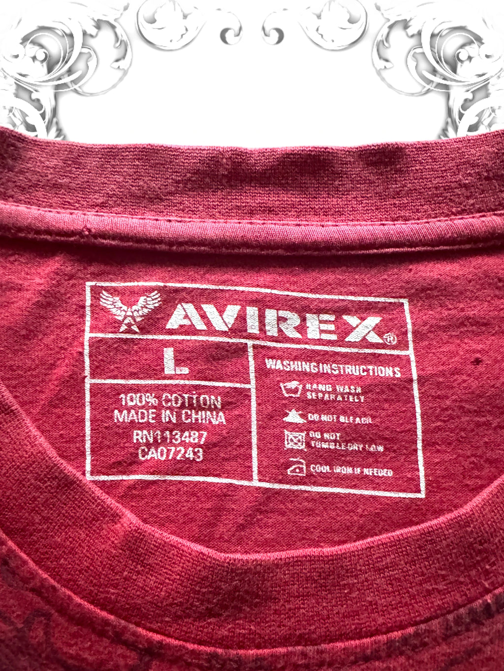 Avirex Embellished 2000s Shirt with Studded Details