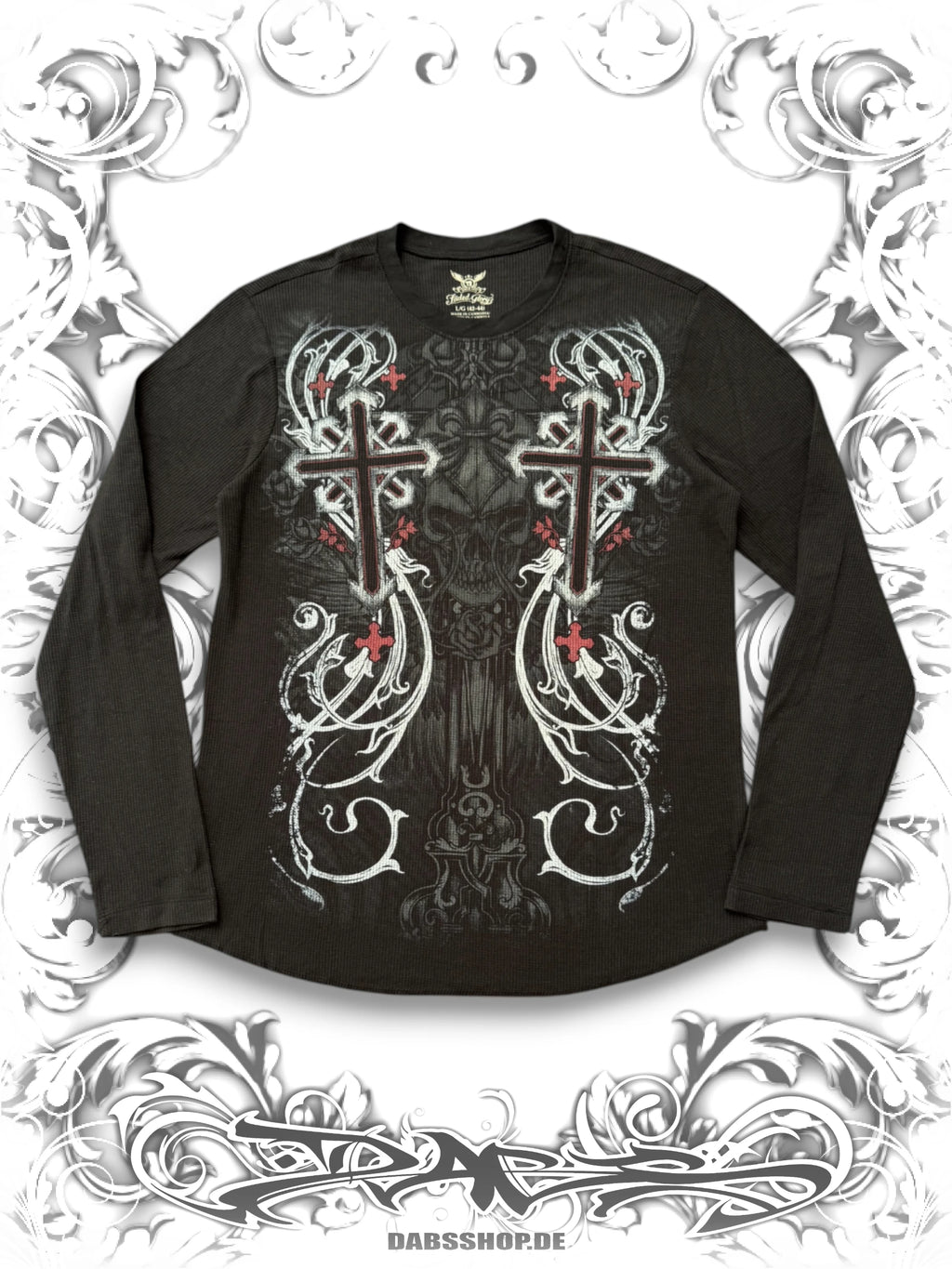 Faded Glory Cross Thermal Longsleeve