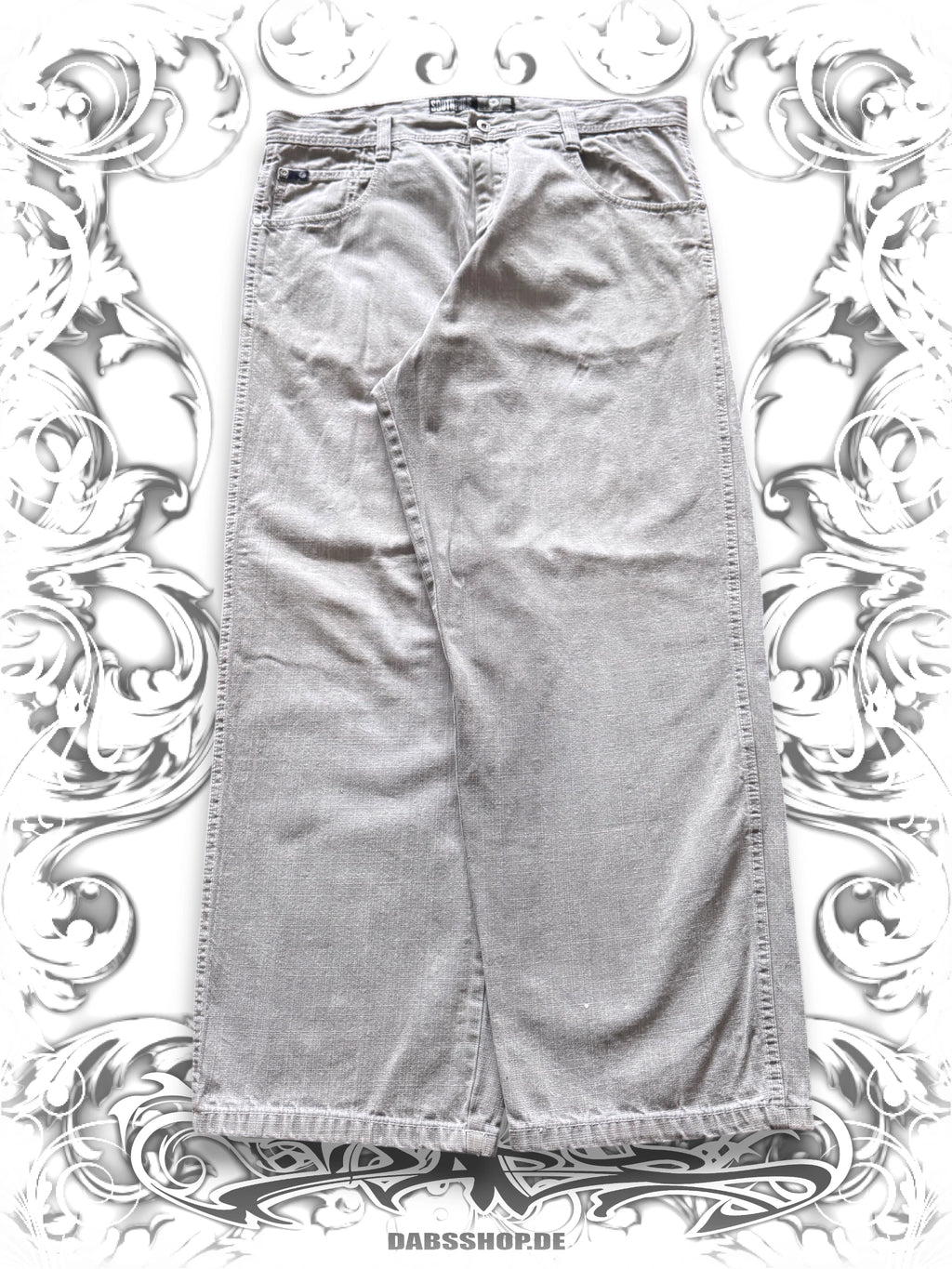 Rare Southpole Blue/Grey Tab Baggy Denim