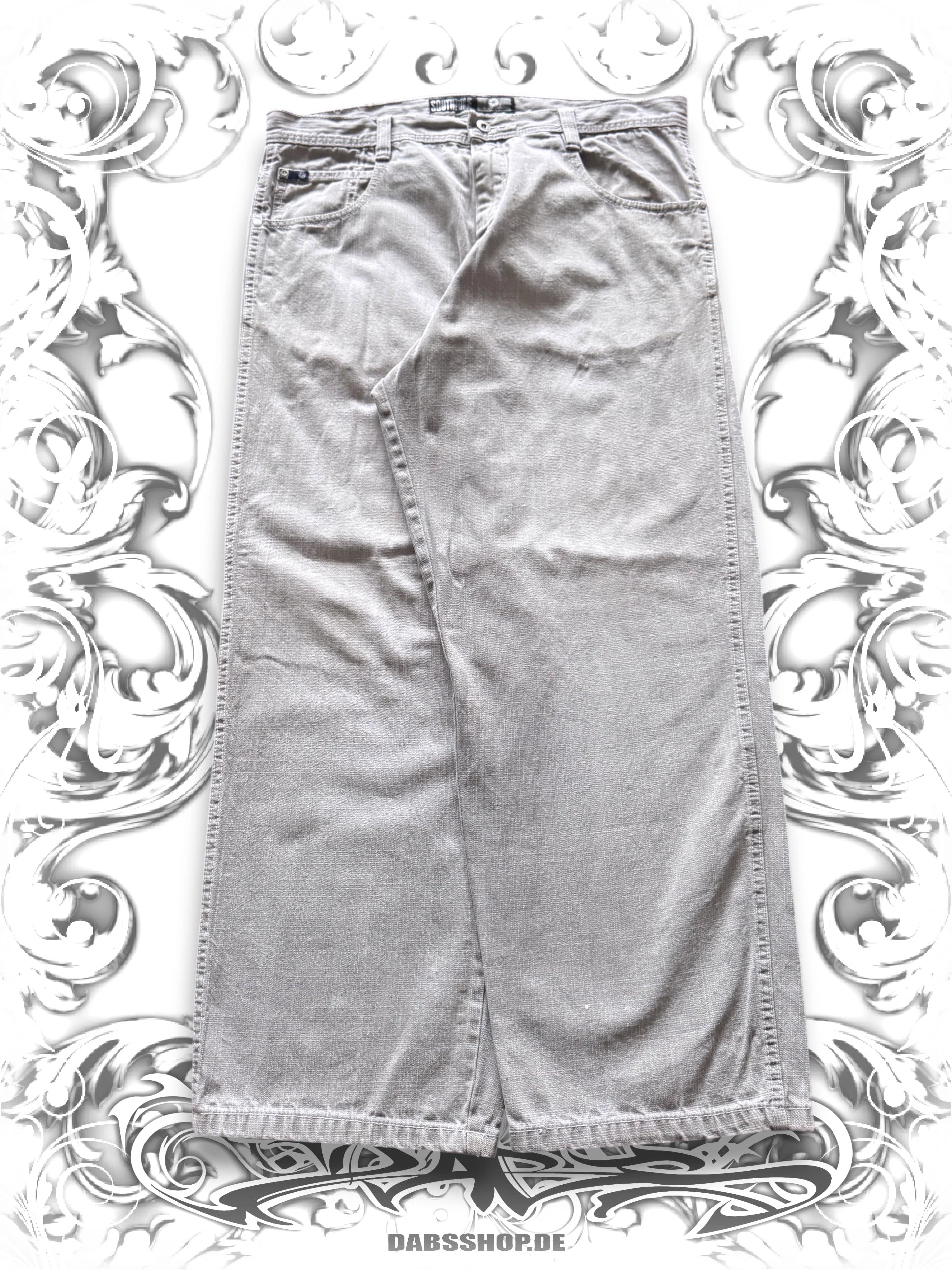Rare Southpole Blue/Grey Tab Baggy Denim