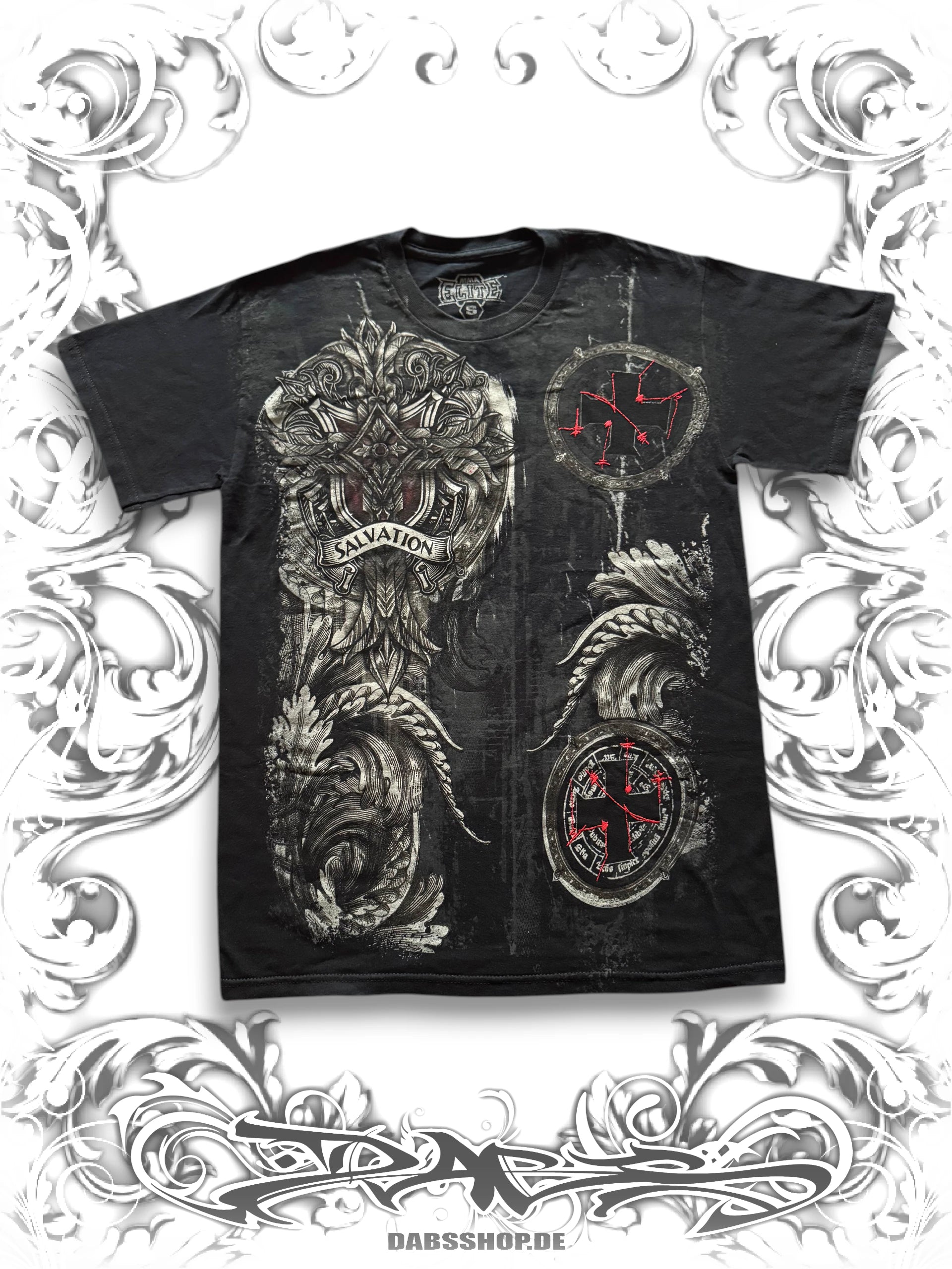 Vintage MMA Elite Salvation Cross Shirt