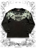 Southpole Authentic Collection Thermal Longsleeve with Silver Shining Print