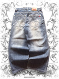 Southpole Red Tab Baggy Denim Blue Washing