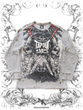 Tapout MPS Grunge All Over Print Longsleeve