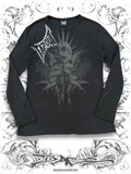 Tapout Triple Skull 2000s Longsleeve