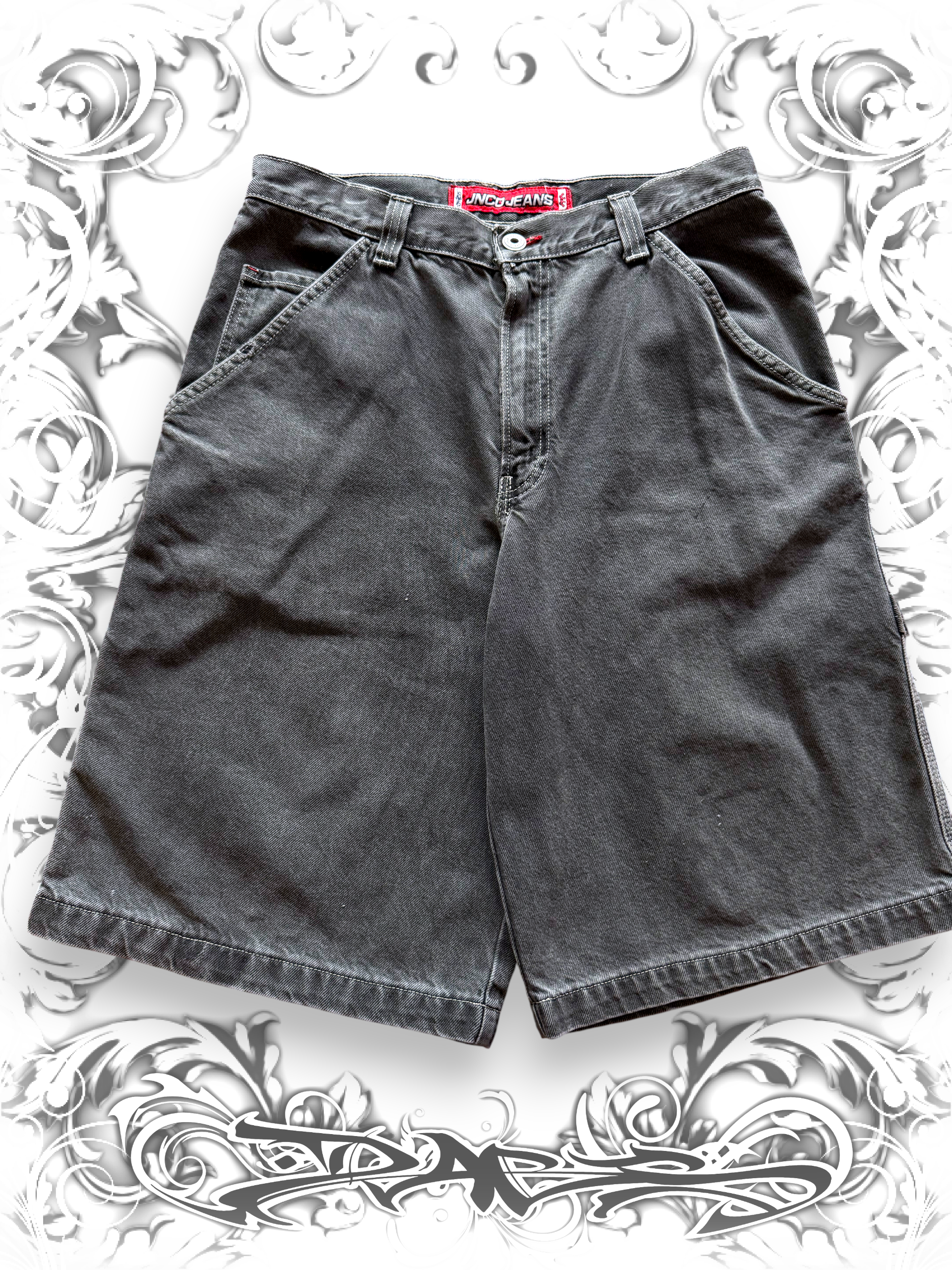 Rare JNCO Red Crown Jorts