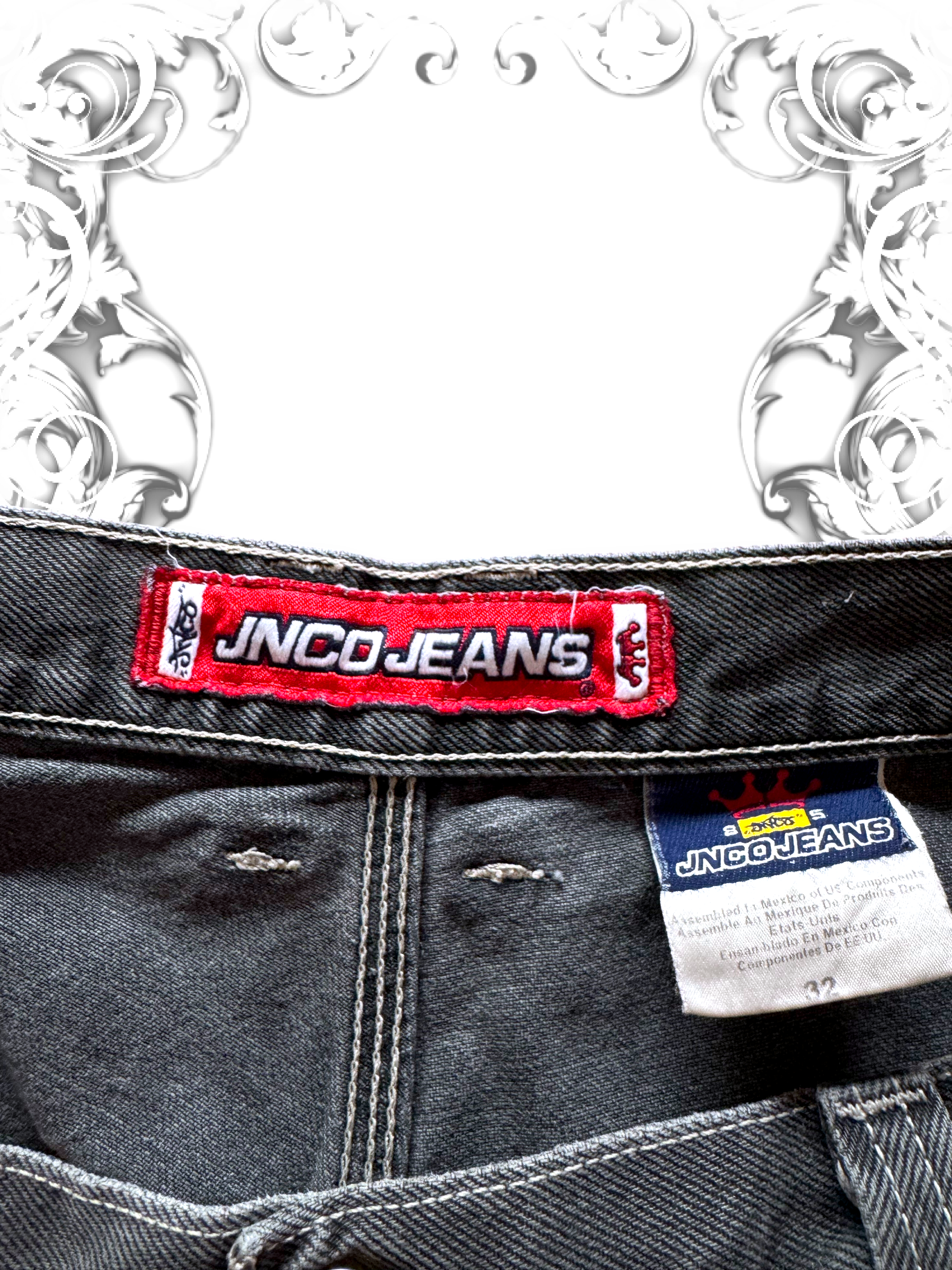 Rare JNCO Red Crown Jorts