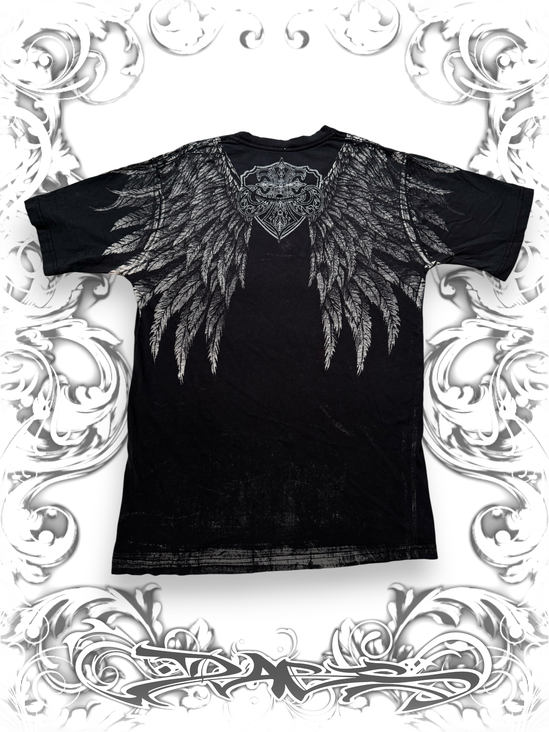 Xzavier Triple Skull Grunge Shirt