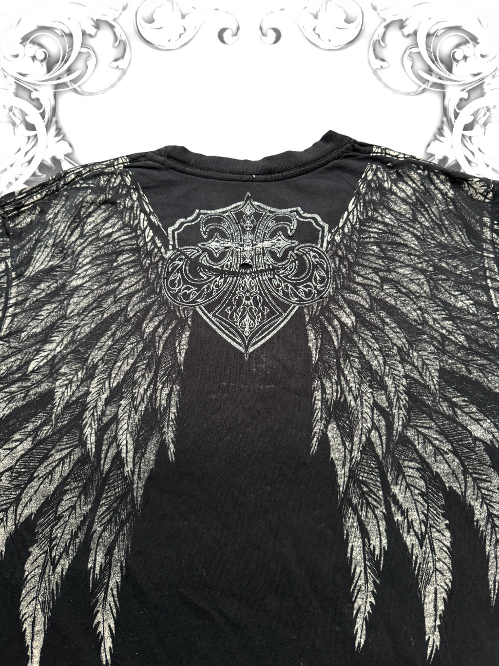 Xzavier Triple Skull Grunge Shirt