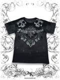 Xzavier "Faith & Virtue" Grunge T-Shirt