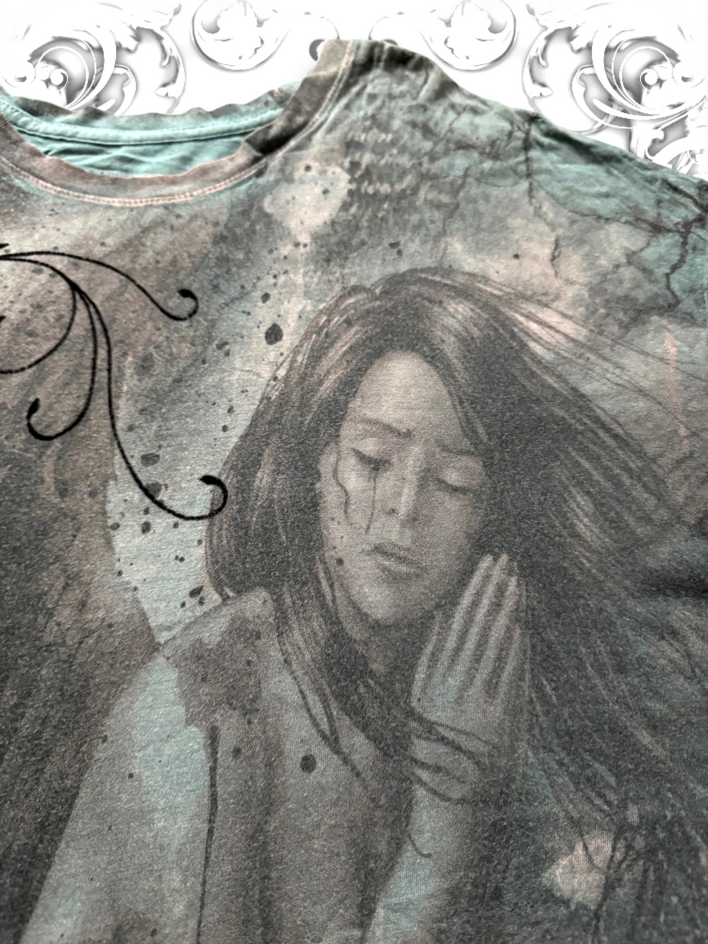Affliction Bamboo Series Praying Angel T-Shirt