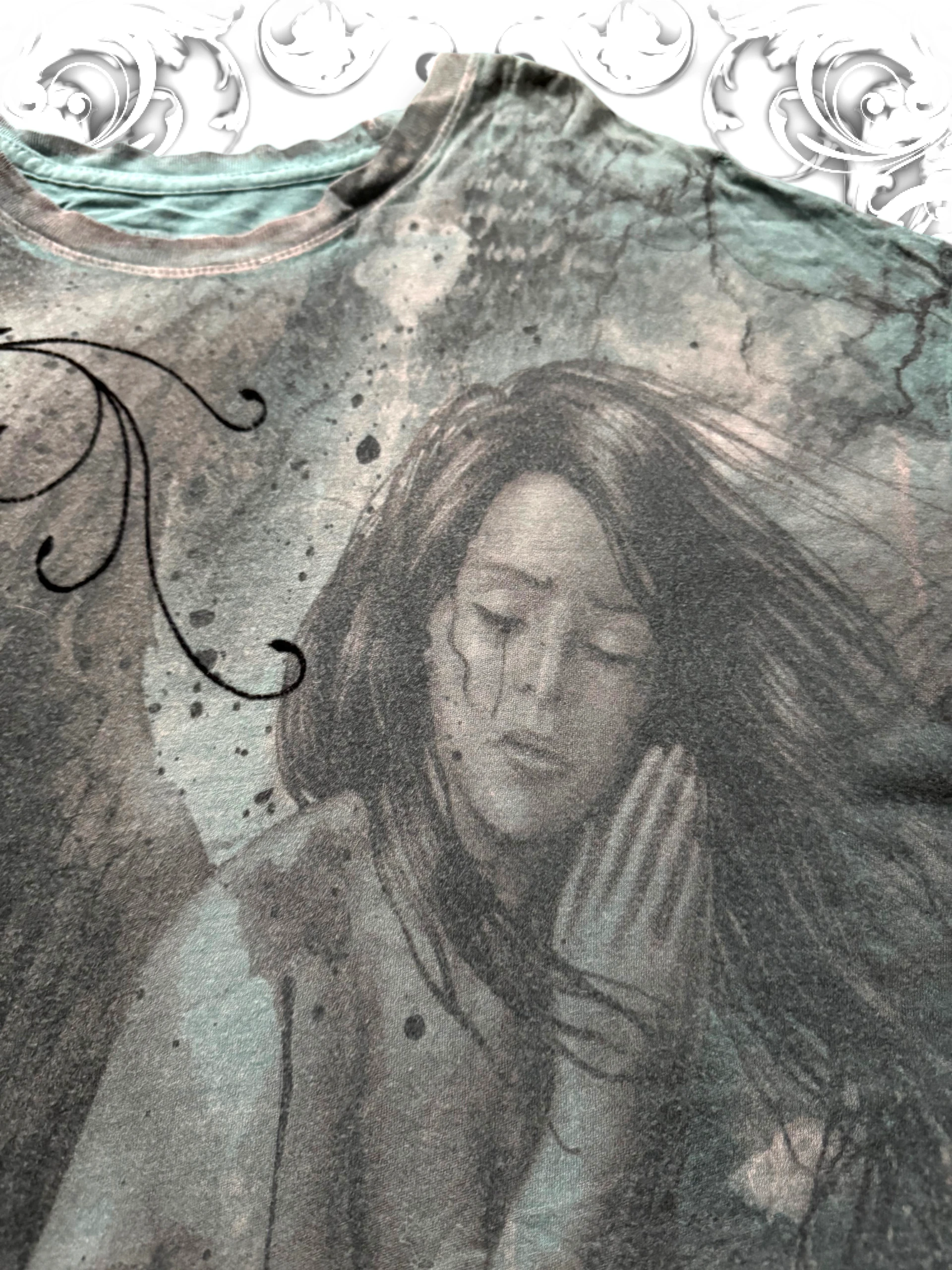 Affliction Bamboo Series Praying Angel T-Shirt