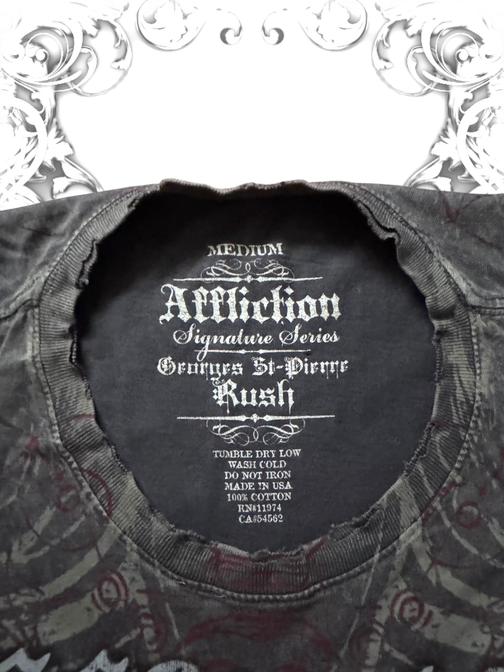 Affliction Rush "Georges St-Pierre" Heraldic Knights T-Shirt