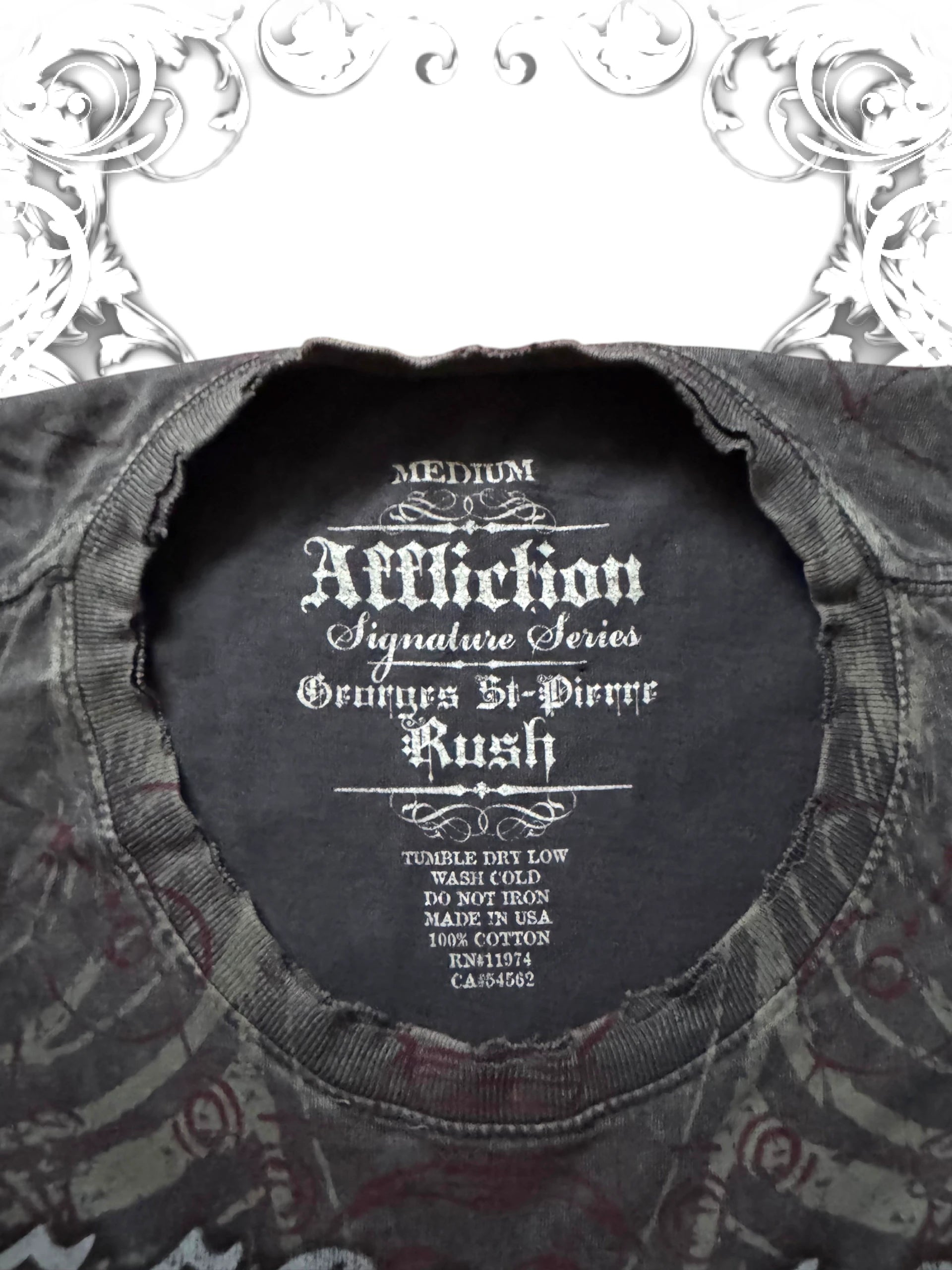 Affliction Rush "Georges St-Pierre" Heraldic Knights T-Shirt