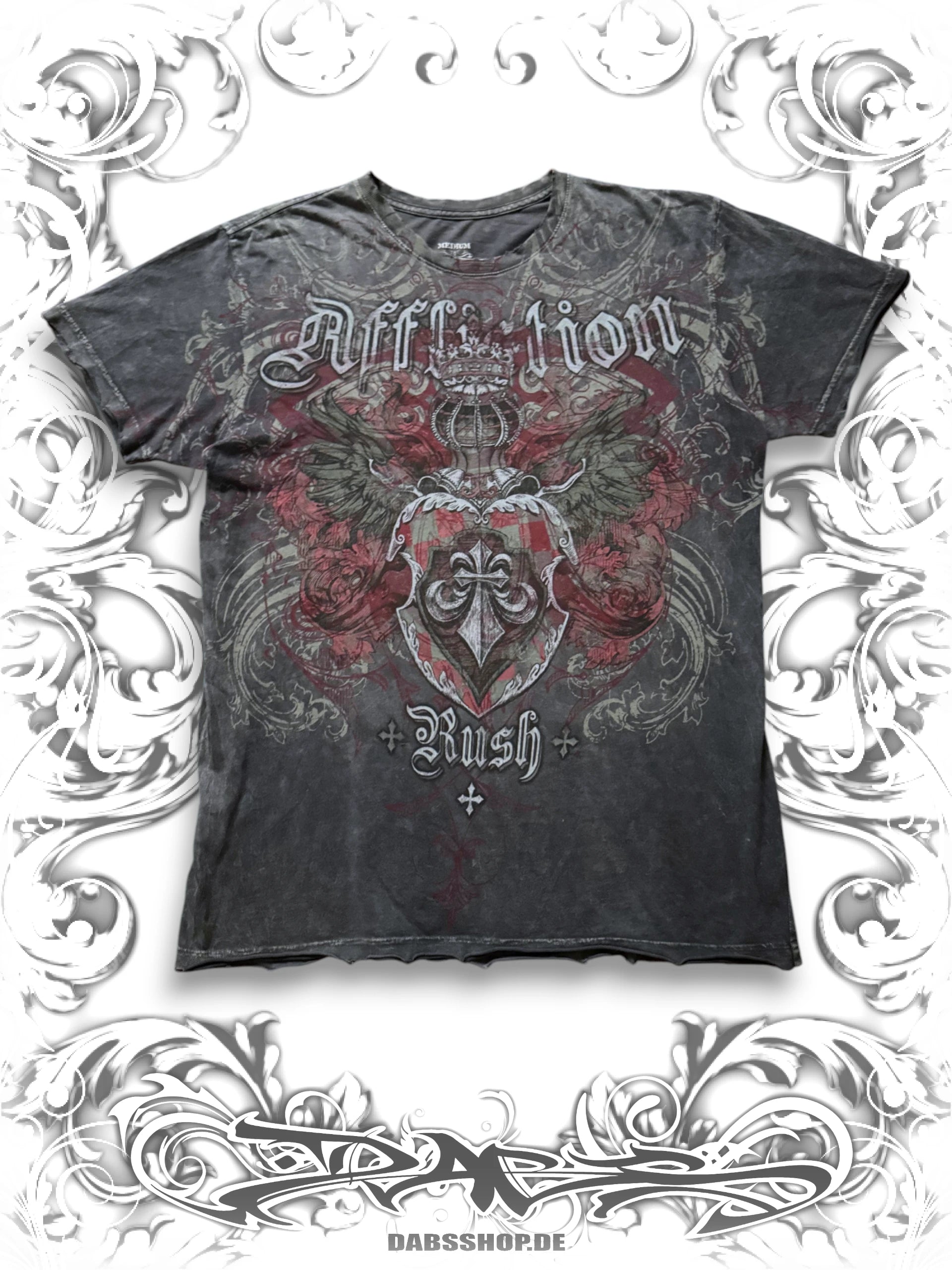 Affliction Rush "Georges St-Pierre" Heraldic Knights T-Shirt