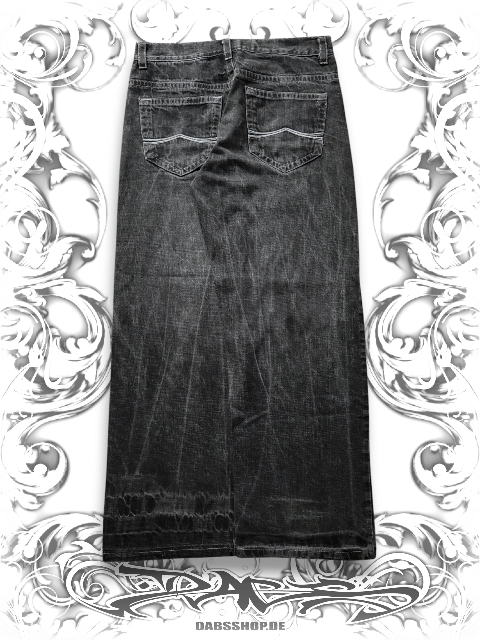 Avirex 2000s stone washed baggy pants with a relaxed fit 