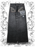 G-Unit vintage baggy pants with winged cross graphic and relaxed 2000s streetwear style