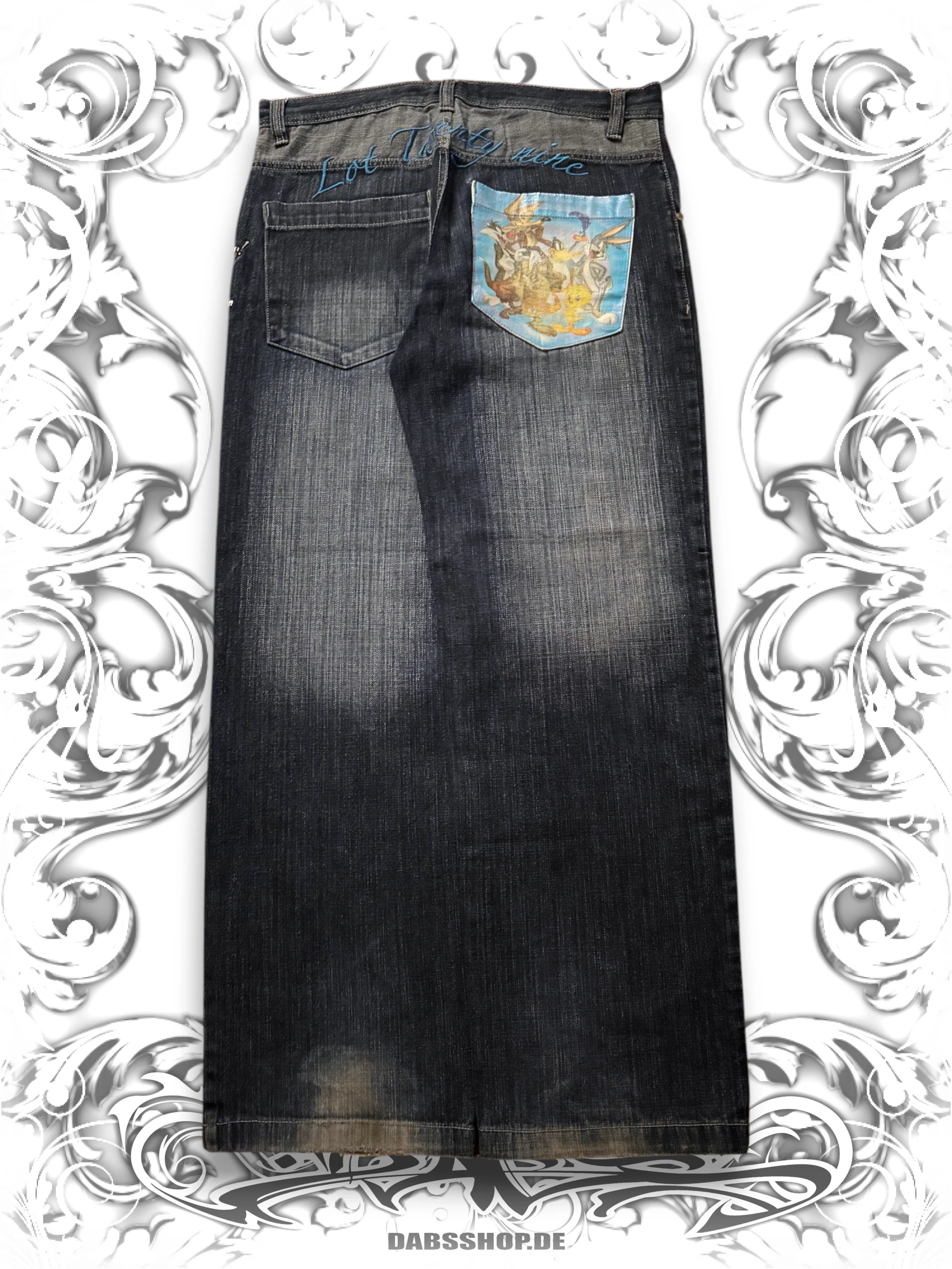 Lot29 Y2K Looney Tunes baggy pants with cartoon character graphics and a relaxed fit