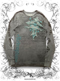 Raw State Blue "Redemption" Thermal Longsleeve