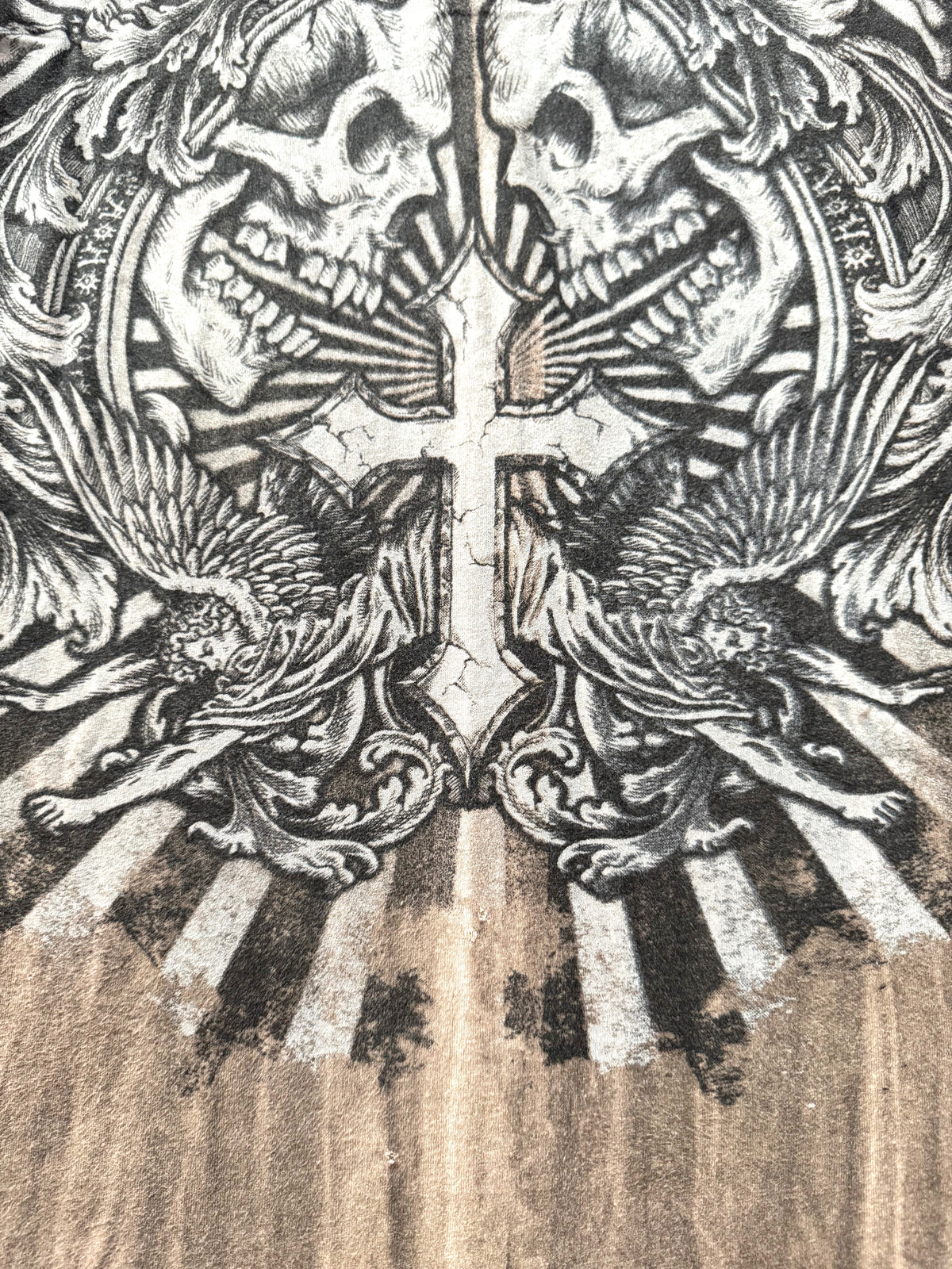 Affliction Grunge Washed 2000s T-Shirt