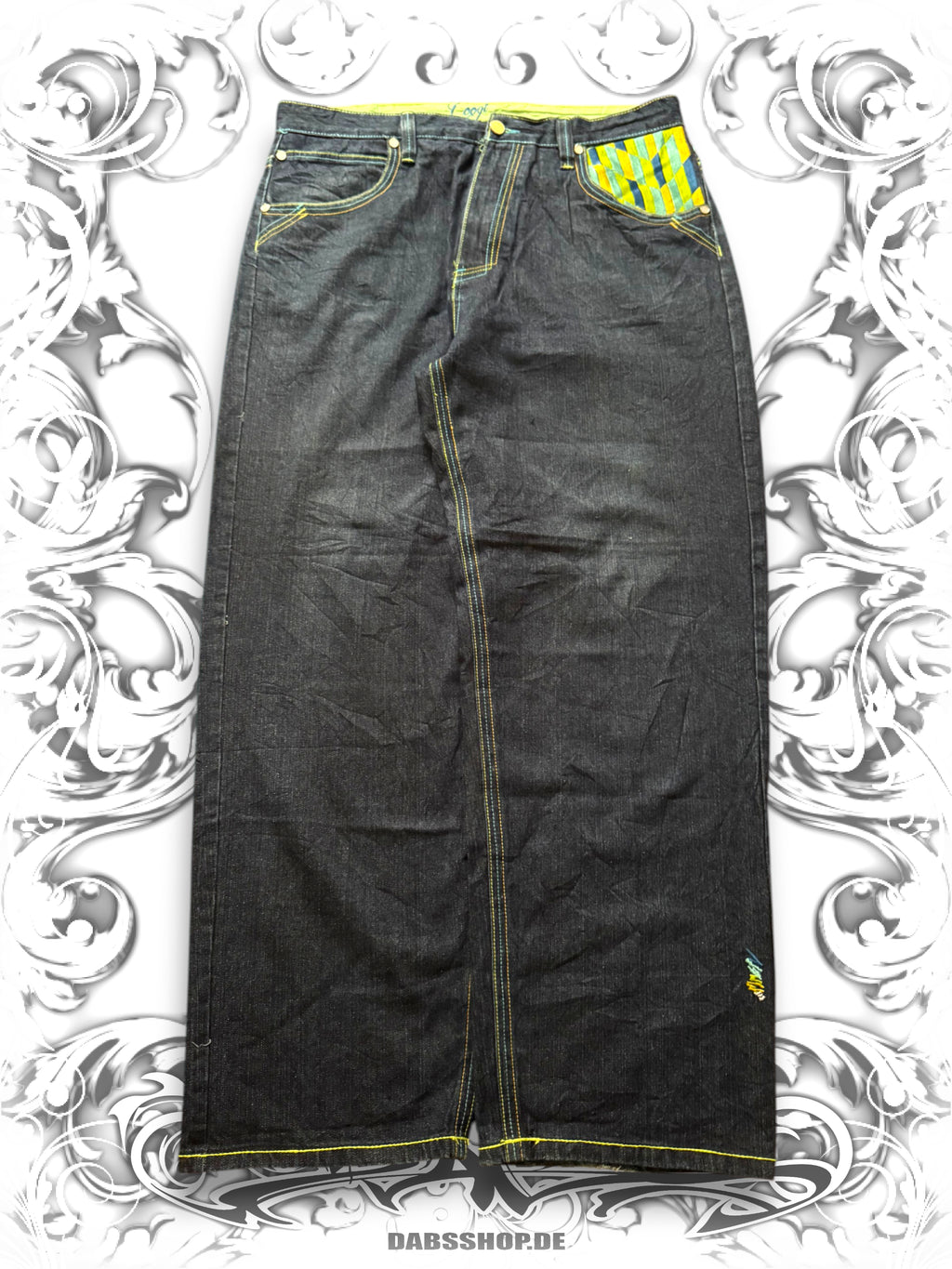 Coogi Embroidered Premium Baggy Pants