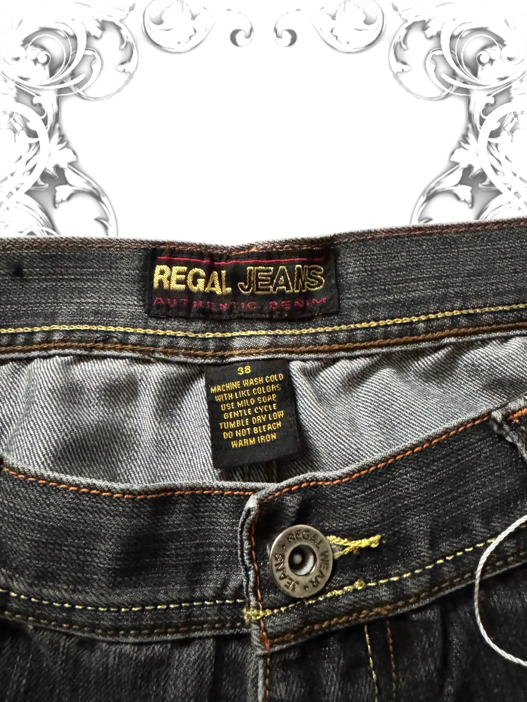 Regal Jeans Hip Hop Crown Baggy Jorts