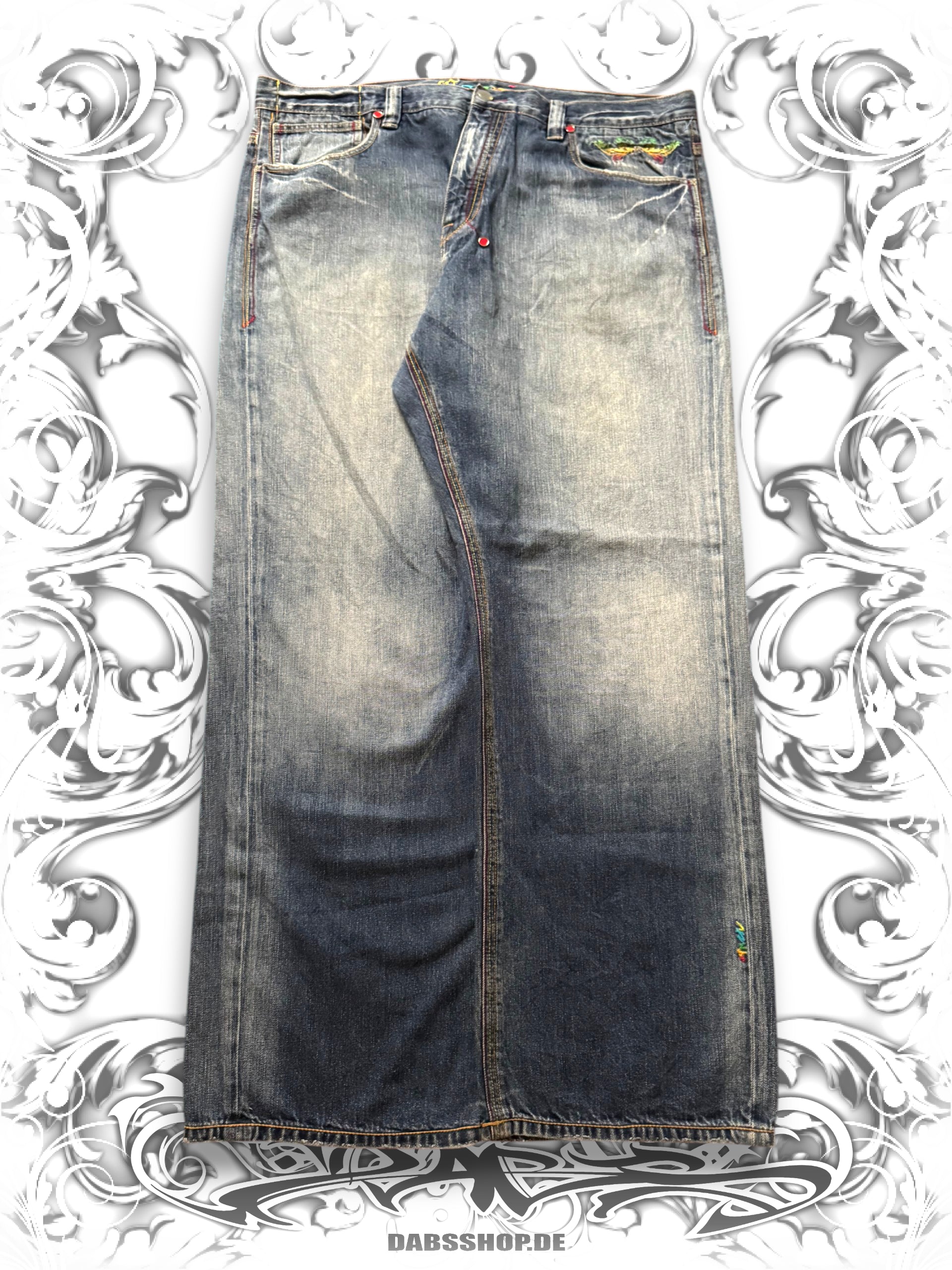 Coogi Embroidered Premium Baggy Pants