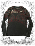 Affliction 2000s Thermal Grunge Longsleeve