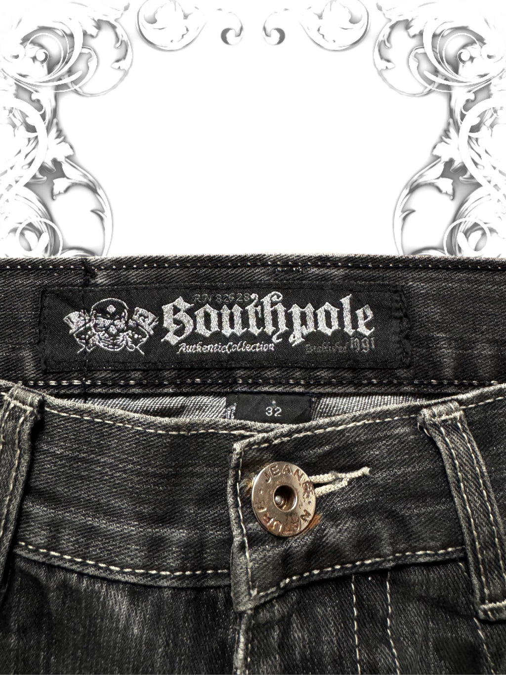 Southpole Crossbone Skullpile Baggy Pants