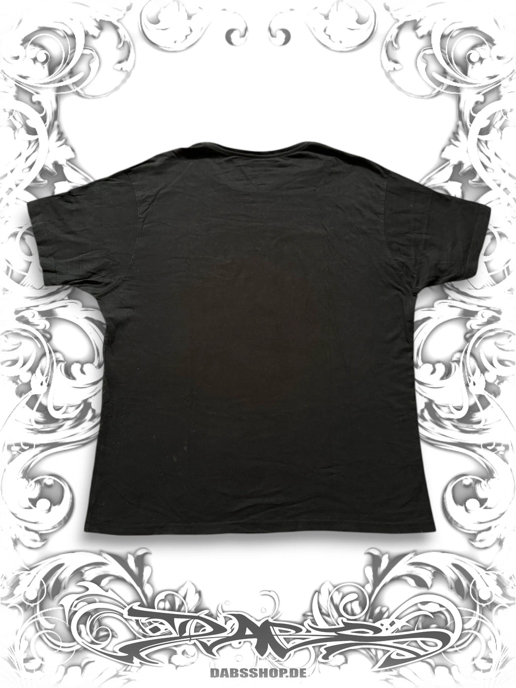 "Shadow" Skull 2000s Grunge T-Shirt