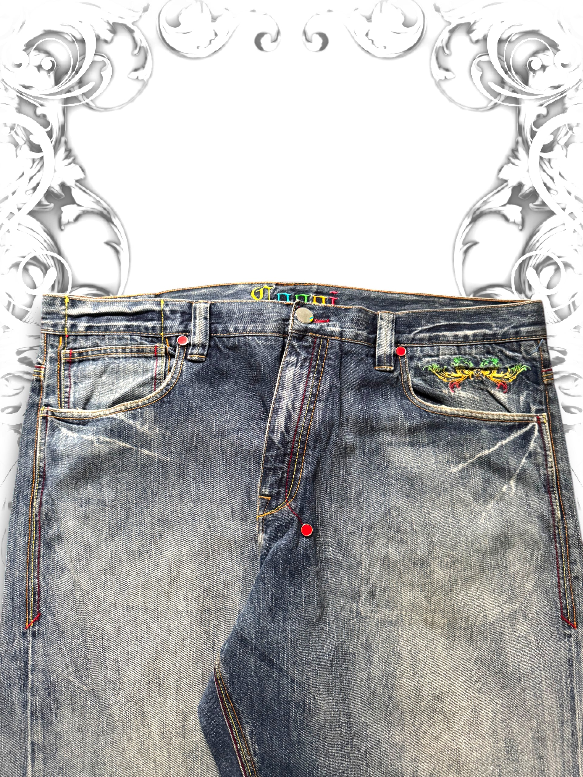 Coogi Embroidered Premium Baggy Pants