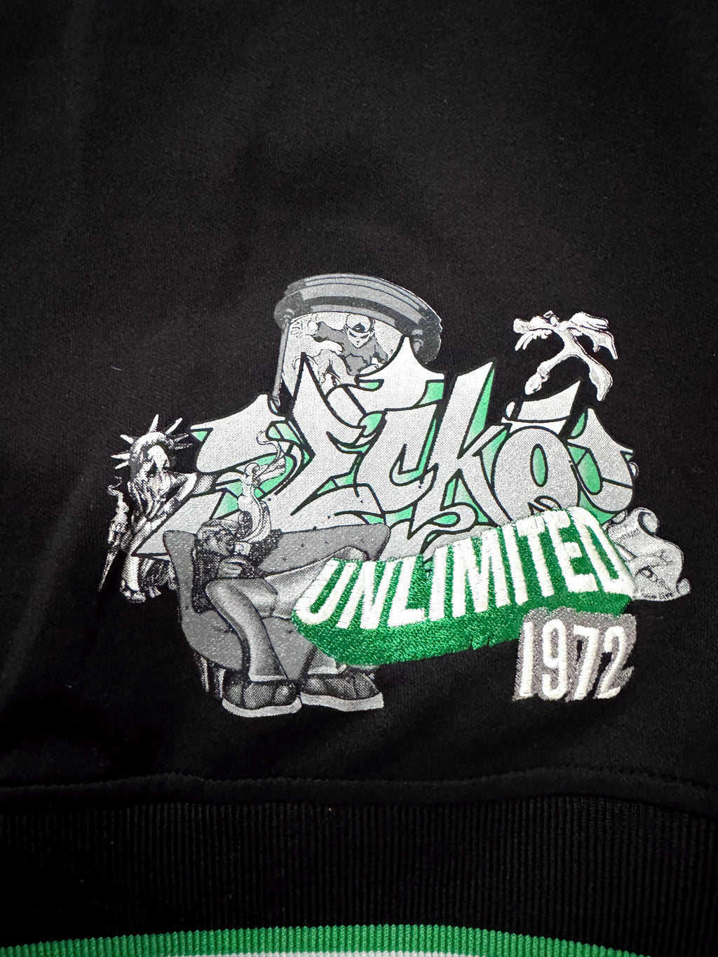 Ecko "Writing All Wrongs" Embroidered Vintage Track Jacket