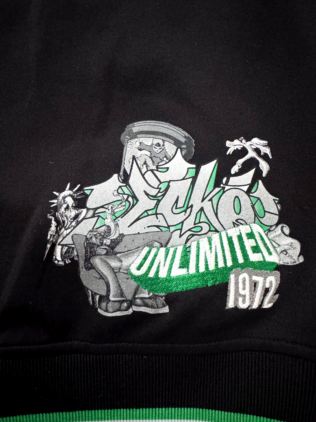 Ecko "Writing All Wrongs" Embroidered Vintage Track Jacket