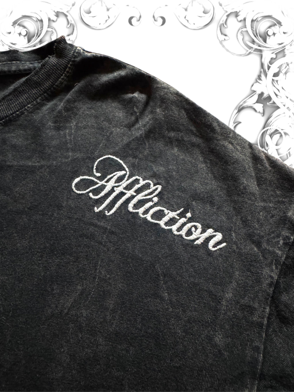 Affliction Winged Skeleton King 2000s Shirt