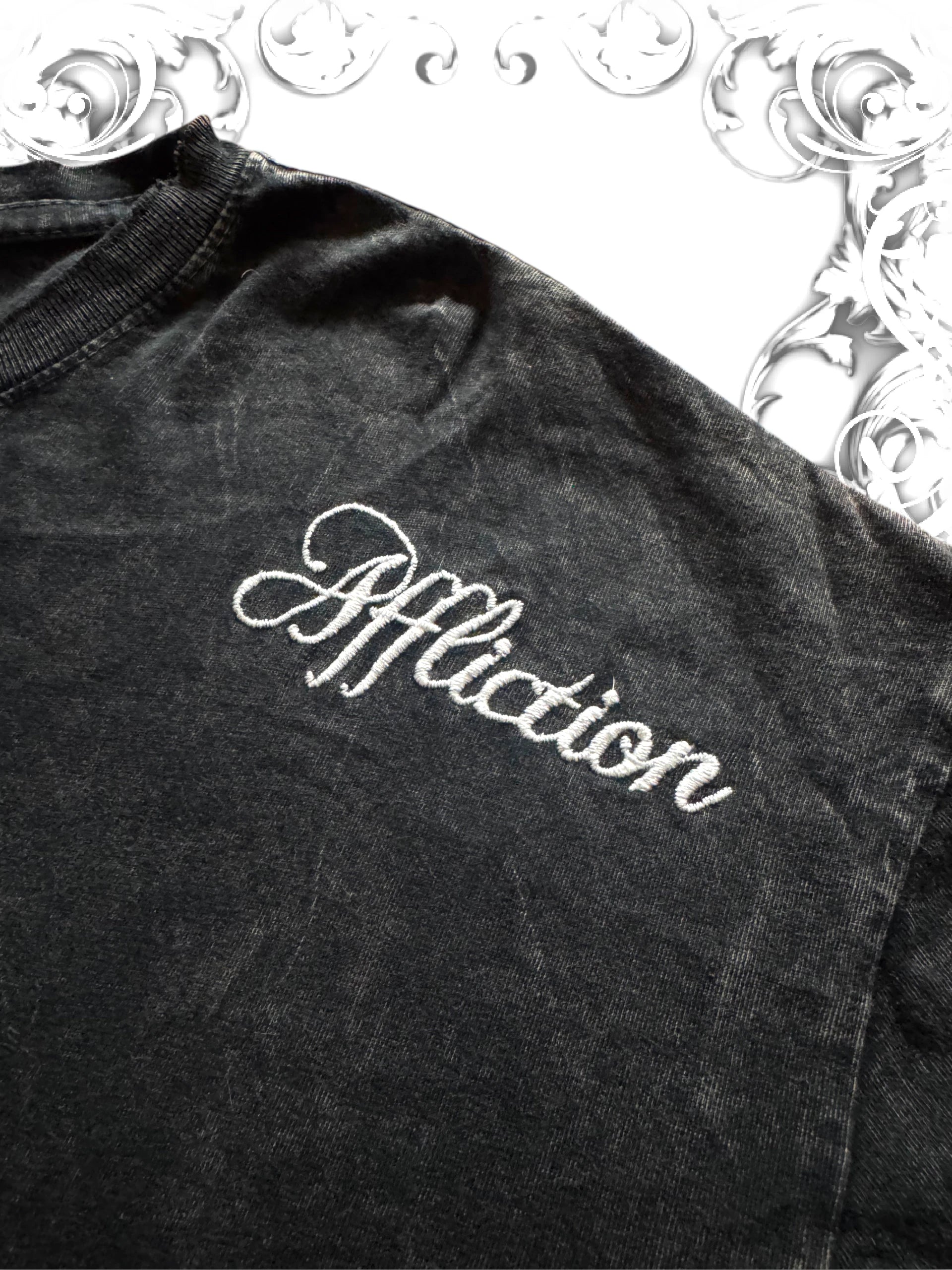 Affliction Winged Skeleton King 2000s Shirt