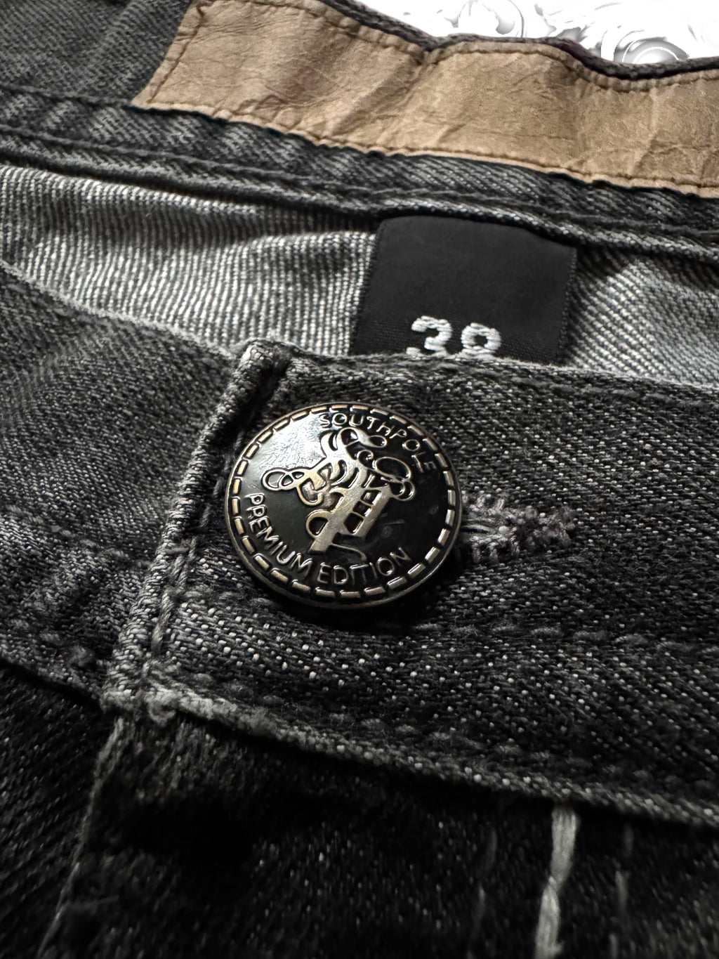 Southpole Premium Embroidered Cross Jorts