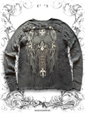Affliction Longsleeve with Embroidered Back Patch