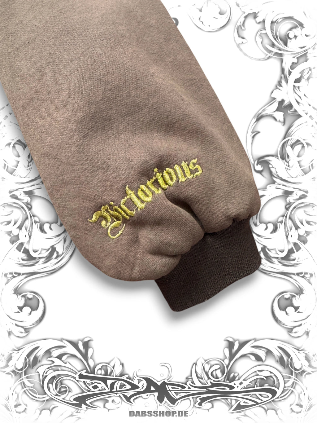 Victorious Embellished AOP Zip Hoodie