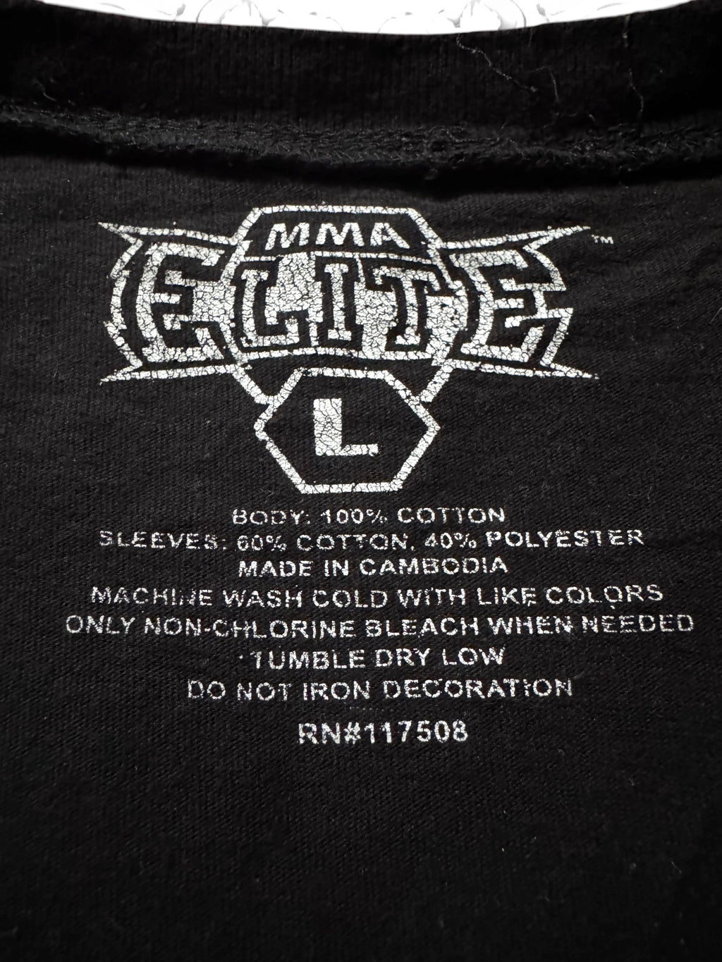 MMA Elite Grunge Skulls Layered Longsleeve