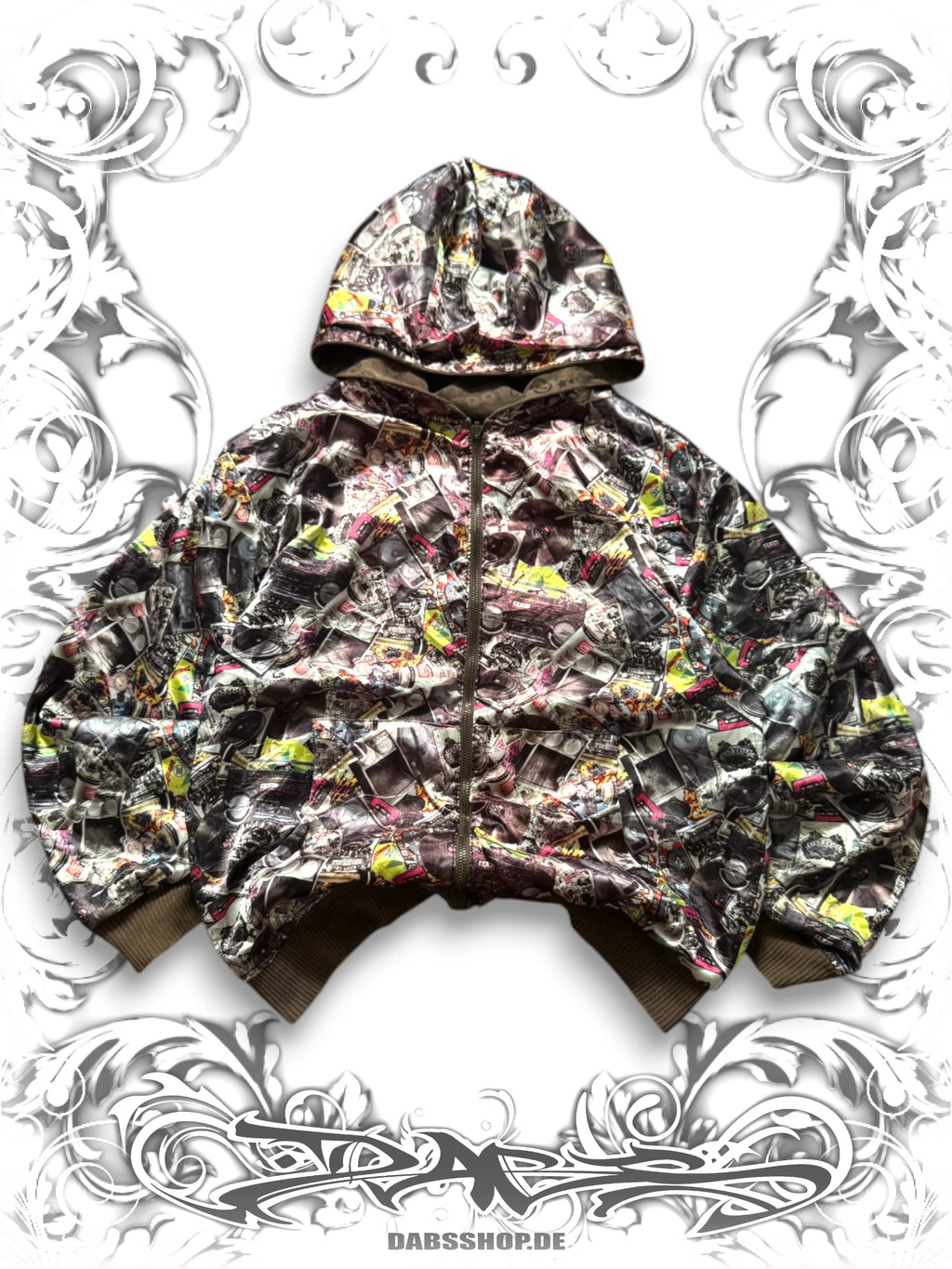 Ecko Unltd. Reversible Hip Hop Zip Hoodie