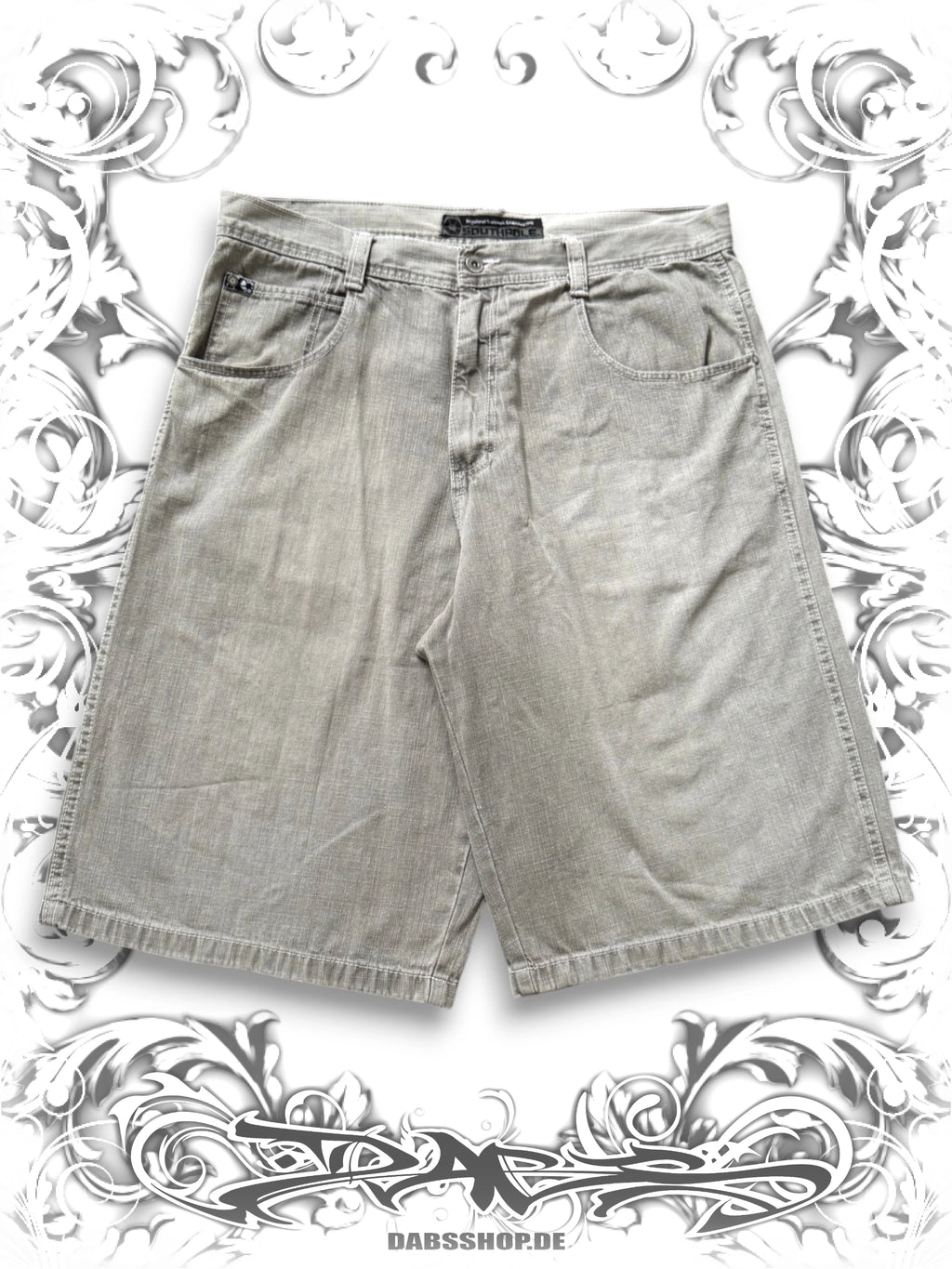 Southpole Navy/Black Tab Baggy Jorts