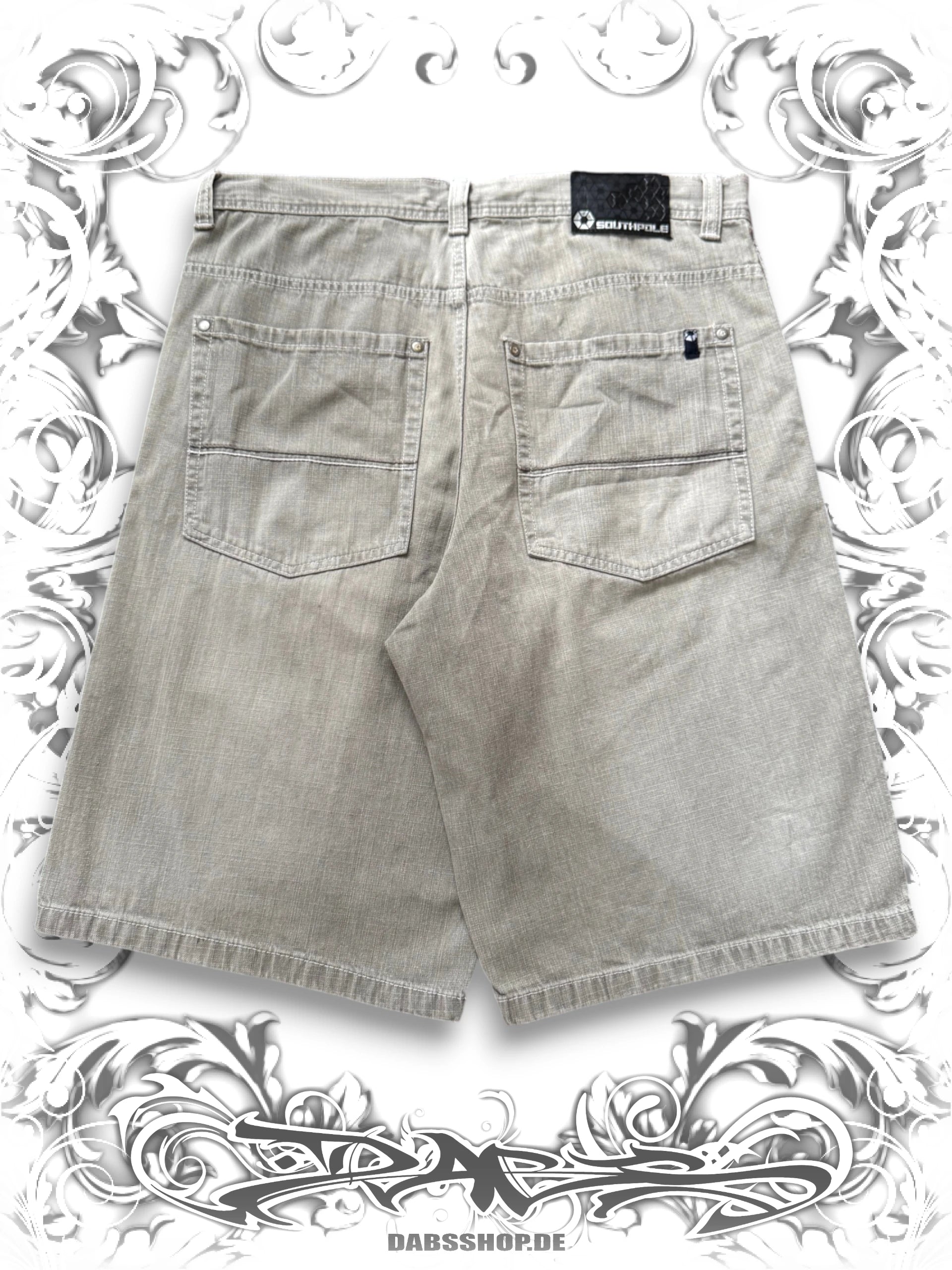 Southpole Navy/Black Tab Baggy Jorts