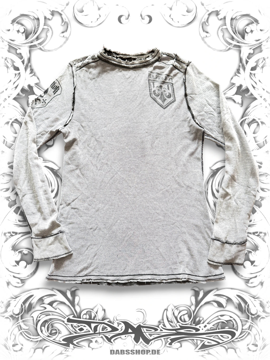 Affliction Live Fast 2000s Reversible Printed Longsleeve